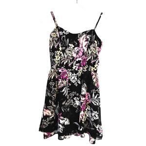 Princess Junior Women's Dress 3 Black Pink Sleeveless Sun Misses Size XS